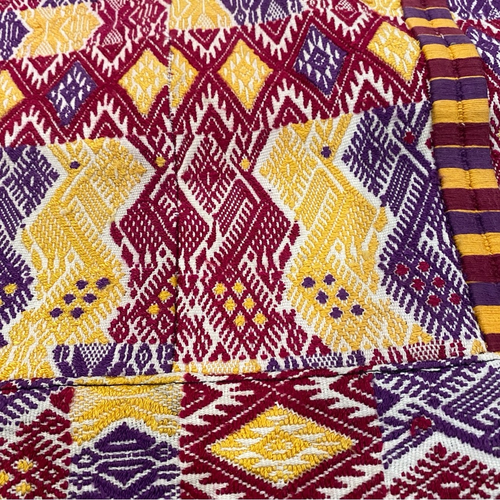 Bag, Colorful Patterned Tote - Picture 5 of 10